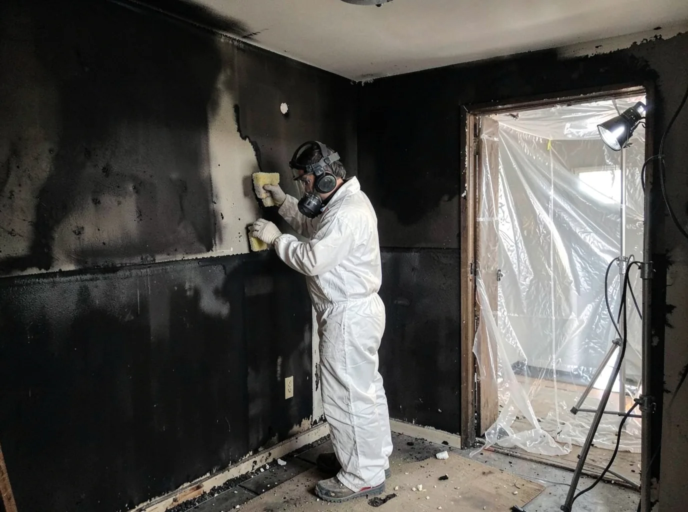 Fire Damage Restoration company in Breaks, VA